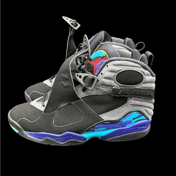 Nike Air Jordan 8 Retro Aqua Mens size 9.5 - Picture 1 of 11